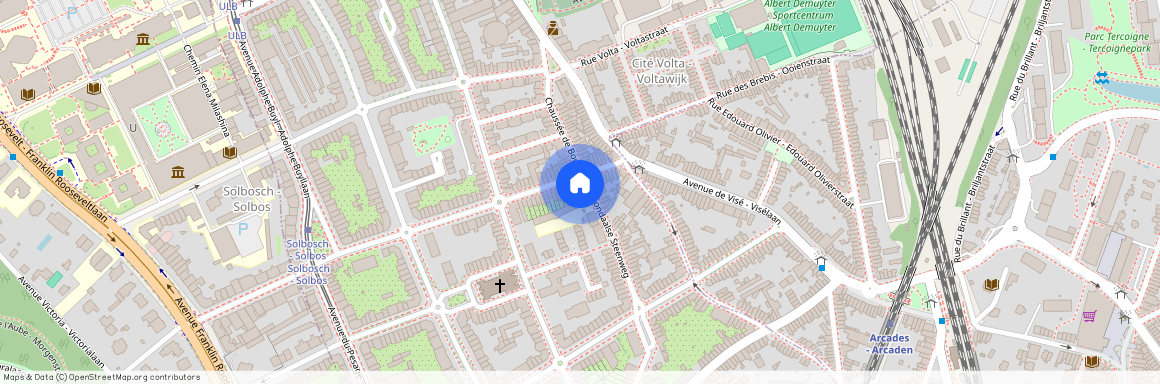 Chaussée De Boondael - Boondaalse Steenweg, 617, 1050, Ixelles