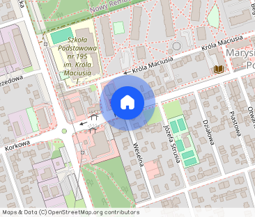 Zadbane 2 pok_2011r_garaż_stacja Skm Gocławek - Zdjęcie 1