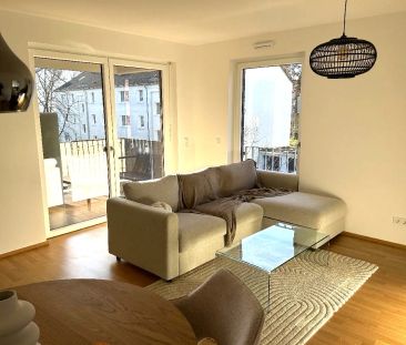 NEUE BAHNSTADT OPLADEN: Neuwertige 2-Zimmer-Wohnung mit Einbauküche... - Photo 1