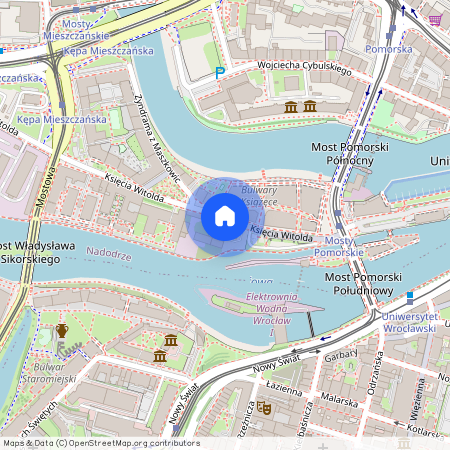 ul. Księcia Witolda, Nadodrze, Śródmieście, Wrocław, dolnośląskie