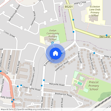 St. James Road, Prescot, Merseyside, L34