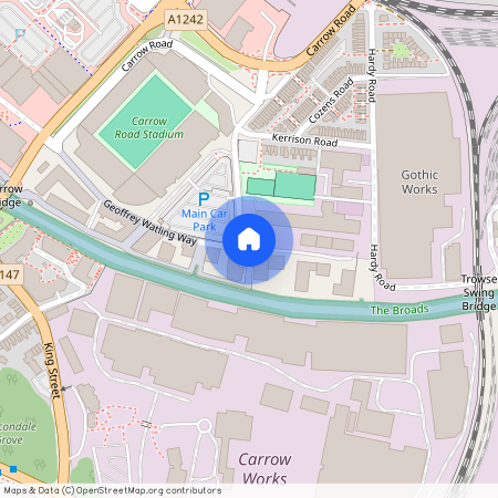 Nethercott Bank, Geoffrey Watling Way, Norwich