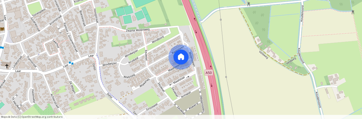 Maalsteen 39, Zwarte Molen, 5388DC, Nistelrode