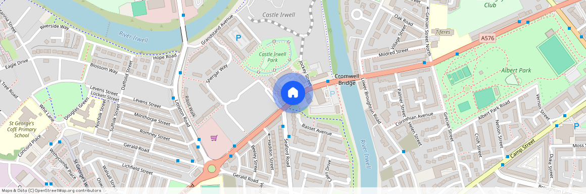 Castle Irwell, Cromwell Road, Salford, Greater Manchester, M6