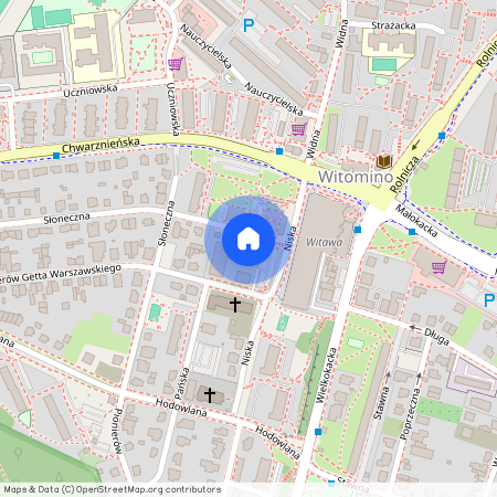 ul. Słoneczna, Witomino-Leśniczówka, Gdynia, pomorskie