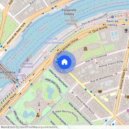 Appartement à louer Avenue de la Bourdonnais, Paris 7ème