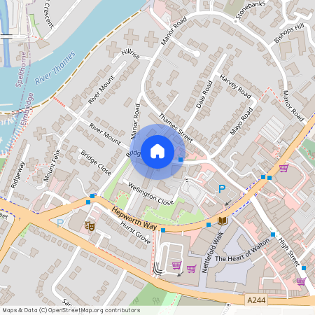 KT1, Walton On Thames