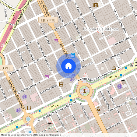 Hotel del Ángel, Calle Río Lerma 154, Condesa, 06500 Mexico City, CMX, Mexico