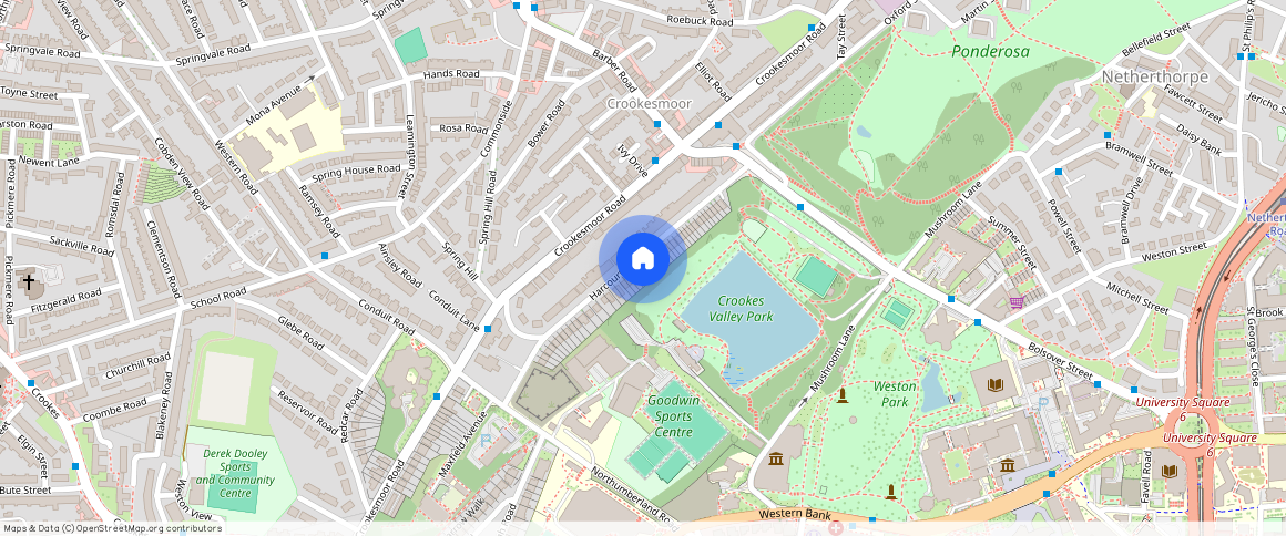 ** Harcourt Road, Crookesmoor, Sheffield, South Yorkshire, S10 1DH