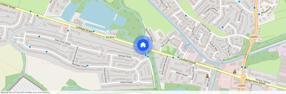 Lichfield Street, Fazeley, Tamworth