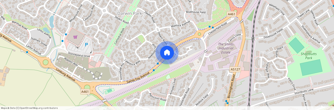 Sainte Foy Avenue, Lichfield, WS13