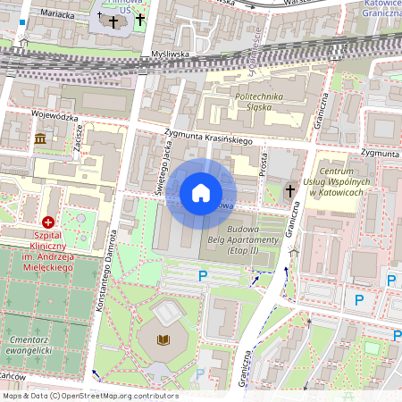 ul. Przemysłowa, Śródmieście, Katowice, śląskie