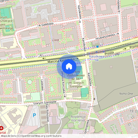 Warszawa, Wola, Marcina, Kasprzaka