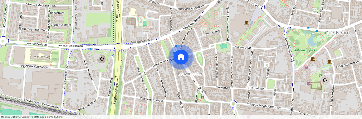 Bouwmeestersbuurt Noord, 5041 HD, Waterhoefstraat, Tilburg