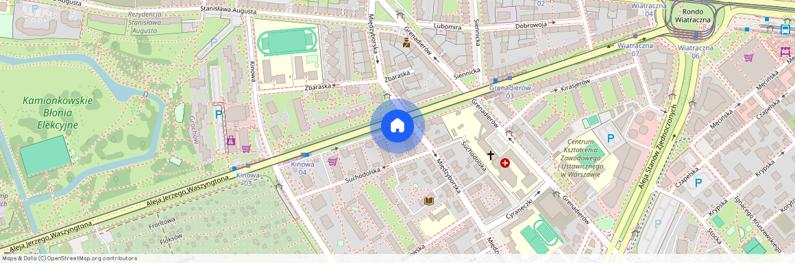 ul. Grochowska, Grochów, Praga-Południe, Warszawa, mazowieckie