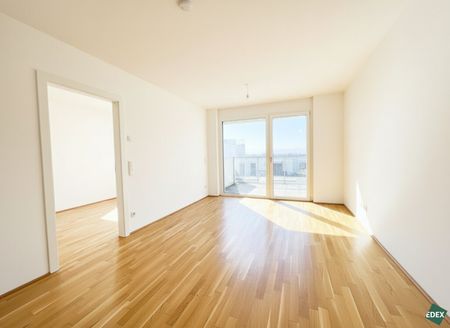 Tolle Aussicht – Moderne 2-Zimmer Wohnung mit Balkon nahe U1 - Foto 5