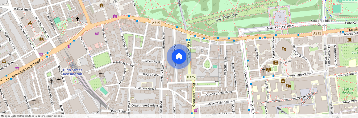 Palace Gate, South Kensington, London, W8