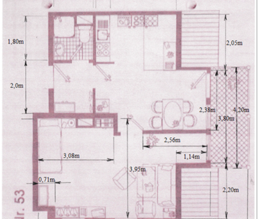 Schöne 2-Zimmer-Wohnung Dachgeschoss mit Balkon und Einbauküche - Photo 4
