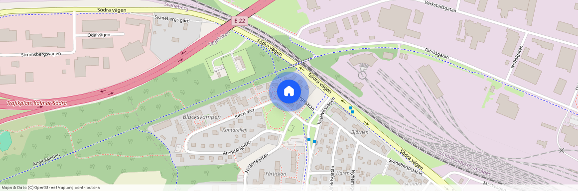 Kalmar, Jungs väg, 4R, 39243