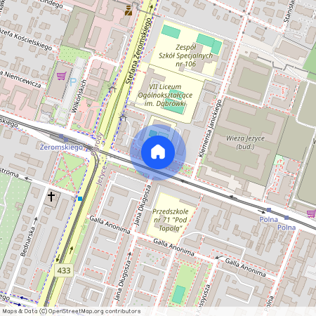 ul. Jana Henryka Dąbrowskiego, Jeżyce, Jeżyce, Poznań, wielkopolskie