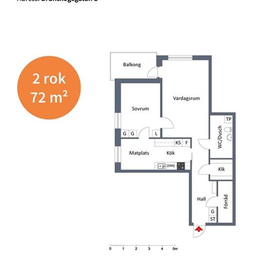 Kronomagasinsgatan 48 - Foto 1