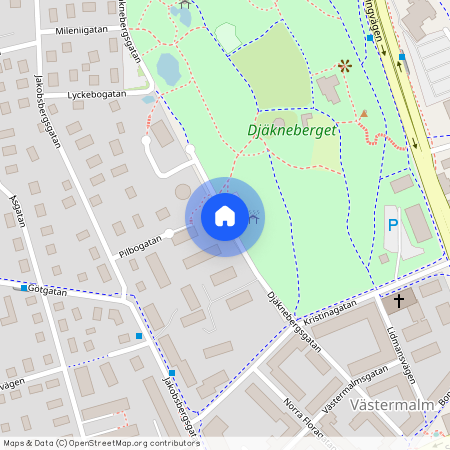 Djäknebergsgatan, Västerås