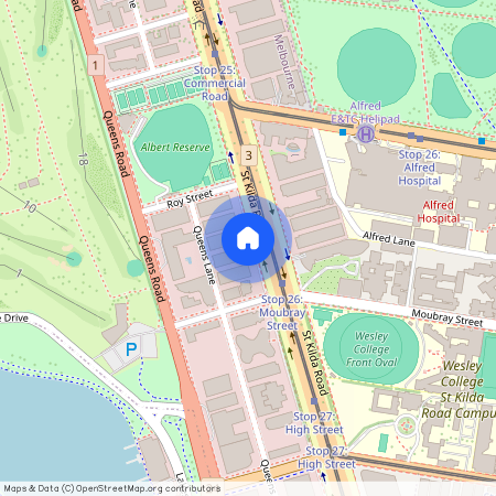 1211/568 St Kilda Road, Vic 3004, Melbourne