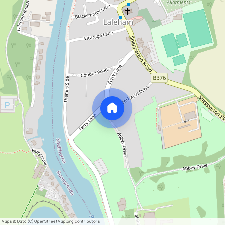 Muncaster House, Ferry Lane, Laleham, Surrey, TW18