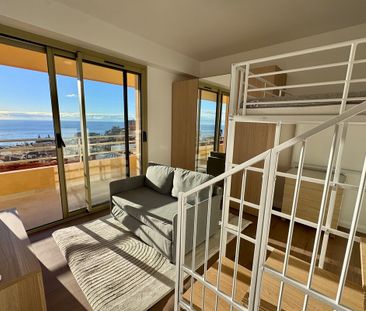 Charmant deux-pièces meublé avec vue mer – Beausoleil / Aux portes ... - Photo 3