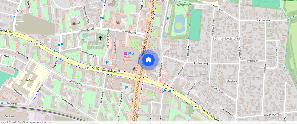 Herlev Ringvej **, 3. tv, 2730 Herlev