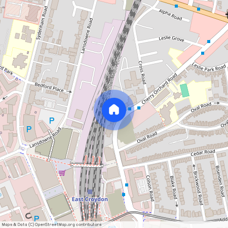 Three double bedrooms - East Croydon