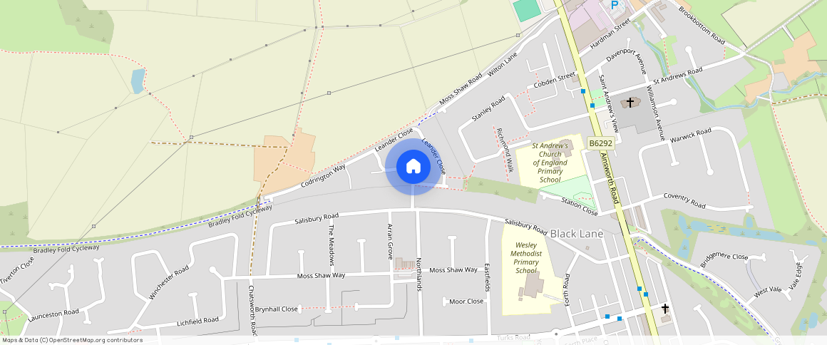 Connaught Avenue, Radcliffe. Manchester, M26