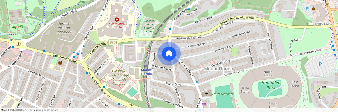 Clincart Road, Flat 0/2, Mount Florida, Glasgow, G42 9DZ