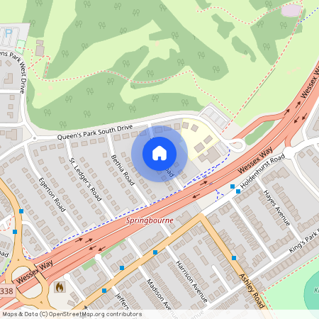 Queens park, Soberton Road, Bournemouth