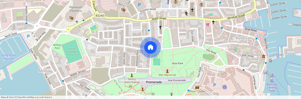 Hoe Court, Lockyer Street, Plymouth PL1