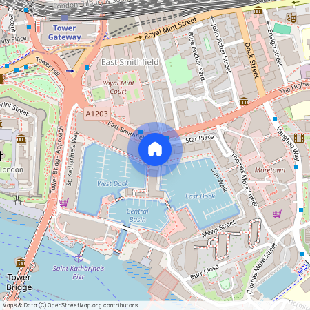 Ivory House, St. Katherine Dock, E1W