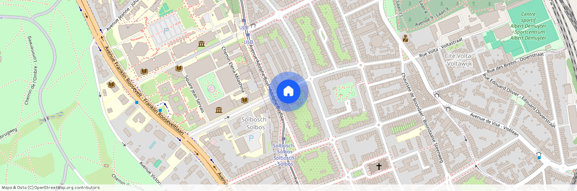 Rue Pierre et Marie Curie, 88, 1050, Ixelles