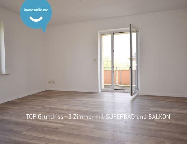 Kompakt • 3-Zimmer • Bad mit Fenster & Wanne • am Heimgarten • Balkon • Top-Preis • Fussbodenheizung - Photo 1