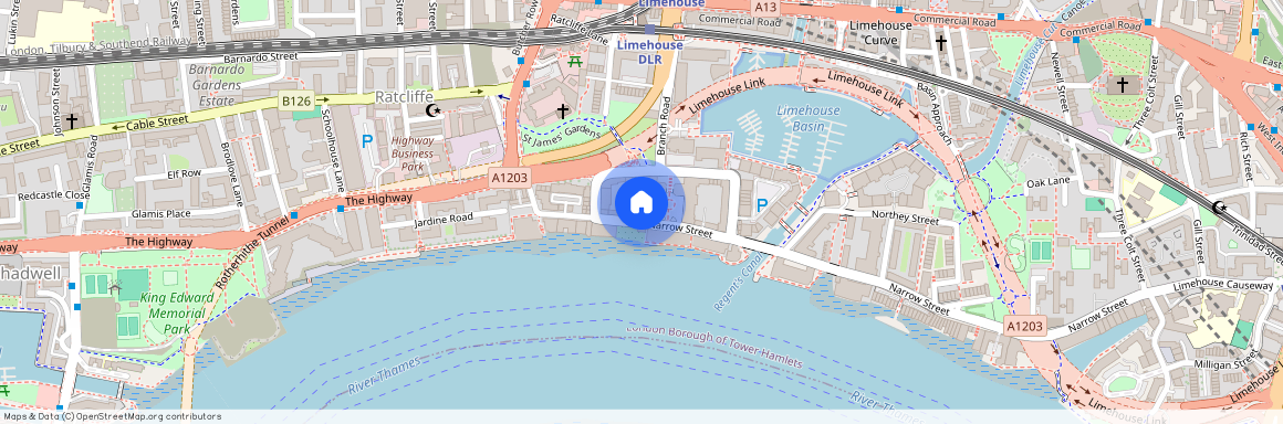 45 Narrow Street, London, E14