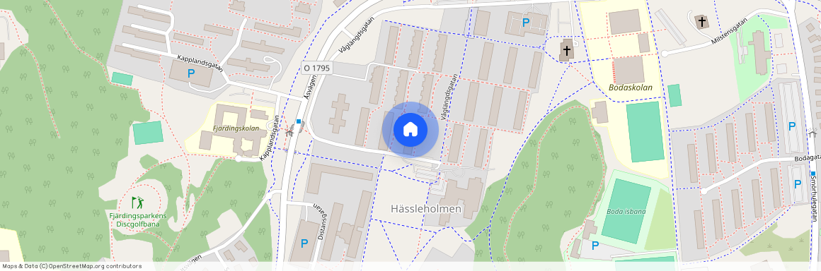 Hässleholmen, Borås, Västra Götaland, Våglängdsgatan 75 A