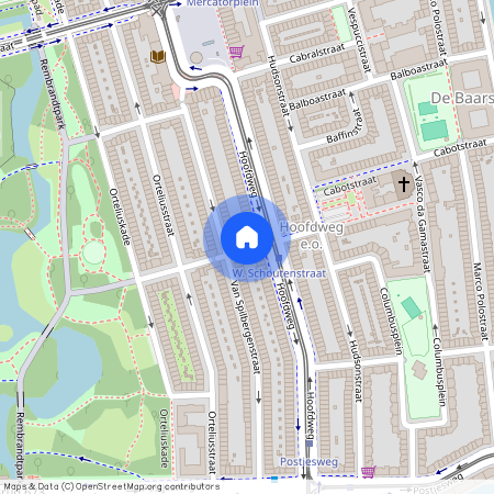 Hoofdweg e.o., 1057 DL, Willem Schoutenstraat, Amsterdam