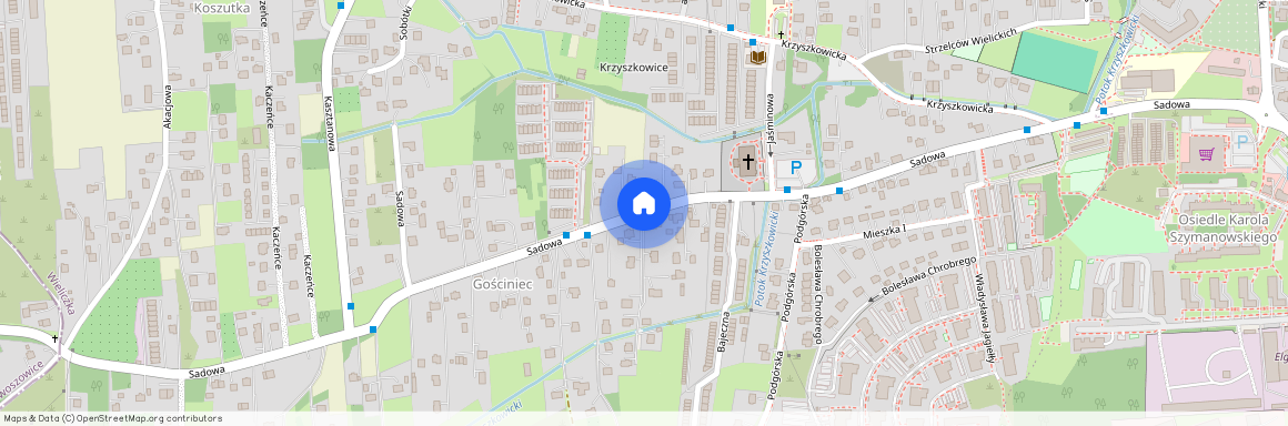 ul. Sadowa, Wieliczka, Wieliczka, wielicki, małopolskie