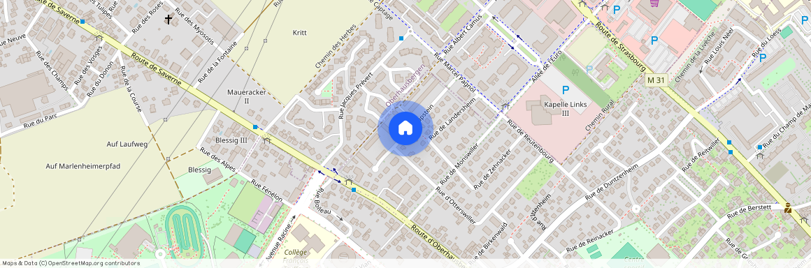 Rue de Lupstein, Francja, Strasbourg