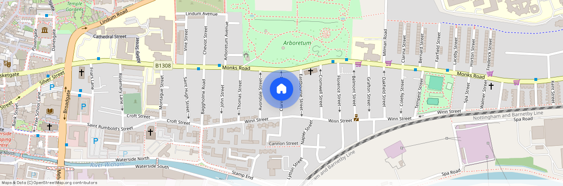 Claremont Street, Lincoln, Lincolnshire, LN2