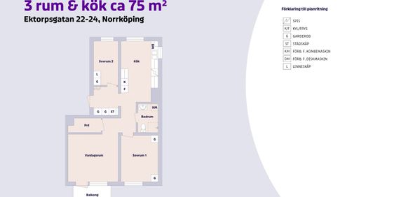 Ektorpsgatan 22 A, Norrköping - Photo 2