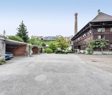 Exklusive 5.5-Zimmer-Wohnung mit Garten und historischem Charme - Foto 6