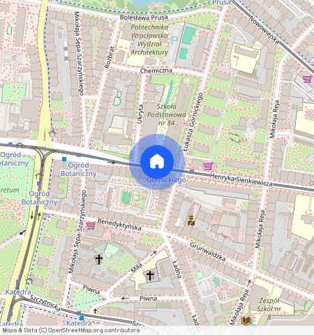 ul. Henryka Sienkiewicza, Śródmieście, Wrocław