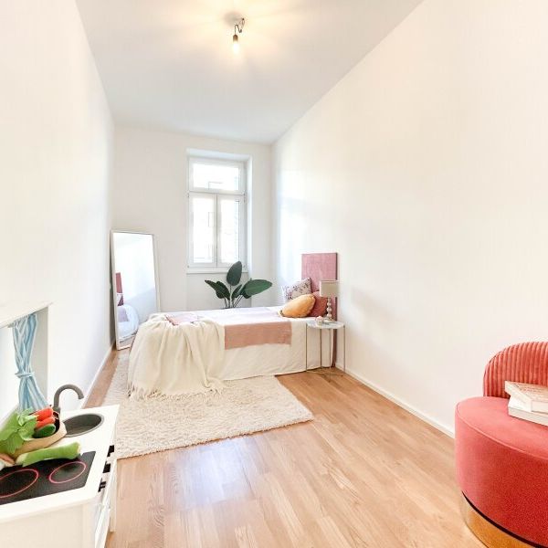 Stilvolle 3-Zimmer-Wohnung mit separater Küche in begehrter Grünruhelage nahe Gustav-Klimt-Park - Photo 1