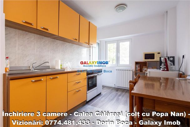 Inchiriere apartament 3 Camere CALEA CALARASI - NEMOBILAT - Photo 1