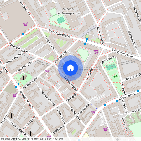 Spaniensgade 11, 1. 9., Spaniensgade, 2300 København S